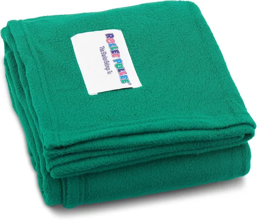 Miniatura 5 de ROLLEE POLLEE Northwest - Manta de dormir de forro polar verde para niños, manta súper suave que no forma bolitas, individual - Solución acogedora