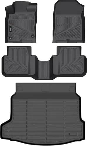 Miniatura 14 de ANBINGO® Alfombrillas de Piso para 2024 2025 CX-90 y CX90 PHEV (Híbrido Enchufable) 6 y 7 Asientos 2da Fila Asiento de Capitán o Asiento Tipo Cubo