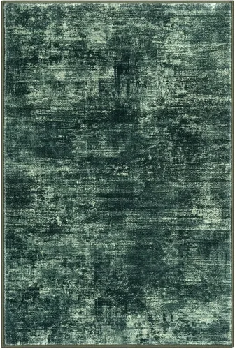 Miniatura 303 de IOHOUZE Alfombra abstracta lavable de 3 x 12 pies para pasillos, antideslizante para cocina, camino de entrada de lana sintética para interiores