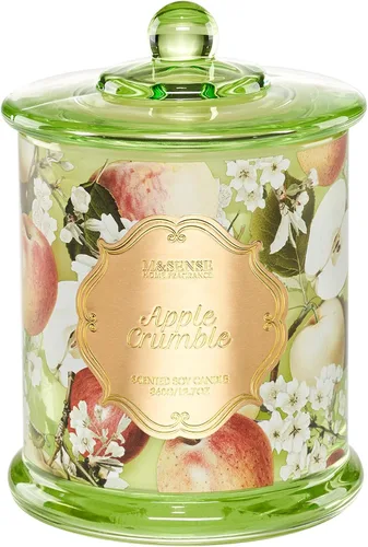 Miniatura 19 de M&SENSE Velas de rosas aromáticas para el hogar, velas de soja orgánicas, no tóxicas, sin hollín, vela en tarro grande de 12.7 onzas, 75 horas