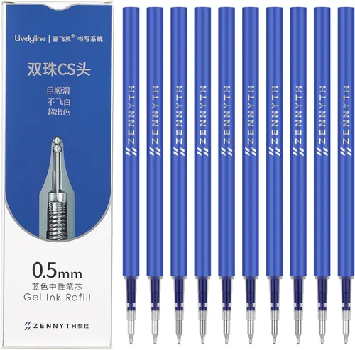 Miniatura 10 de Ddaowanx Bolígrafos de gel, tinta negra, secado rápido, 1/32 pulgadas, escritura suave, punta fina, bonitos suministros escolares, oficina, regalo 6
