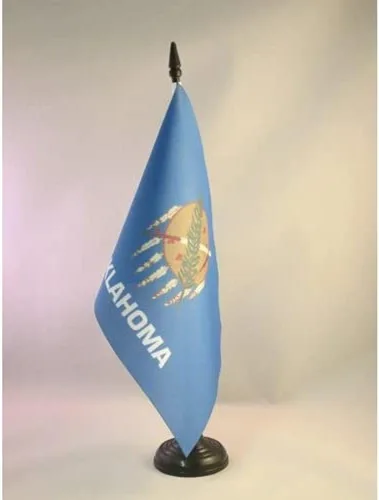 Miniatura 130 de Bandera de mesa de Colorado de 4 x 6 pulgadas, bandera de escritorio del estado de Colorado de EE. UU., 5.9 x 3.9 in, palo y base de plástico negro