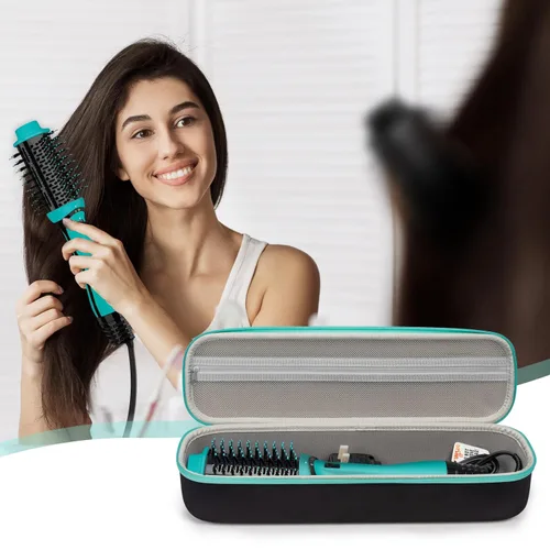 Miniatura 5 de Funda para secador de pelo Revlon One Step Volumizer Plus y estilizador, estuche de viaje duro para Revlon One Step Volumizer Plus 2.0 Cepillo
