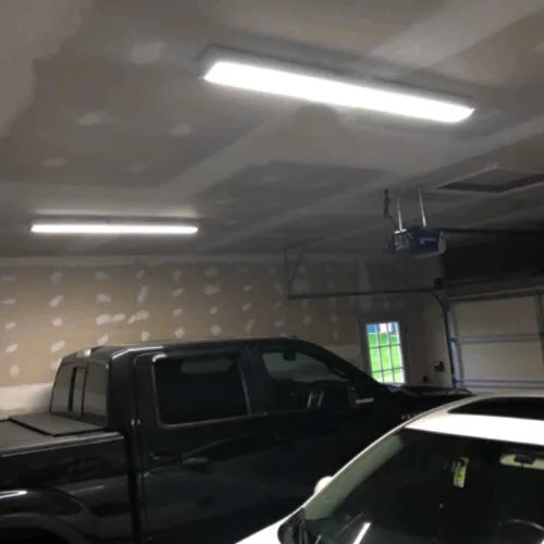Miniatura 3 de hykolity Paquete de 4 luces LED envolventes de 40 W y 4 pies para garaje, [2 lámparas equivalentes fluorescentes de 32 W] 4400 lm 4000 K, lámpara