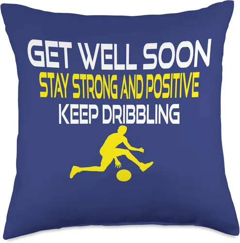 Miniatura 5 de DesignsByKelley Best Wishes Fast Recovery Gifts Get Well Soon - Almohada de baloncesto para niños, niñas, adolescentes, atletas, 15.7 x 15.7 in