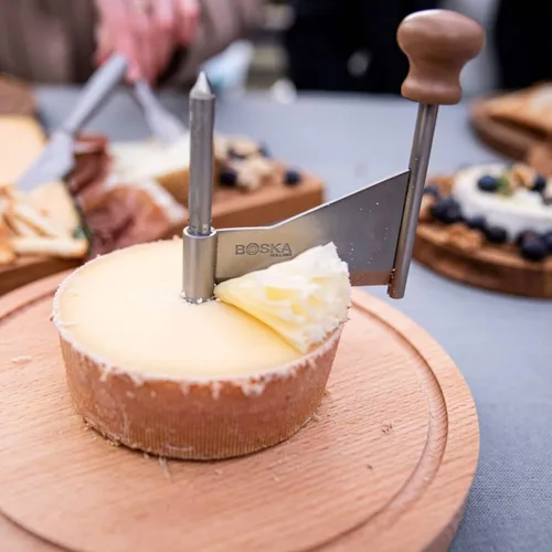 Miniatura 2 de BOSKA Rallador de queso Amigo - El original con garantía de 10 años - Rueda de queso para i.a. Tete de Moine, Girolle & Chocolate - Rallador