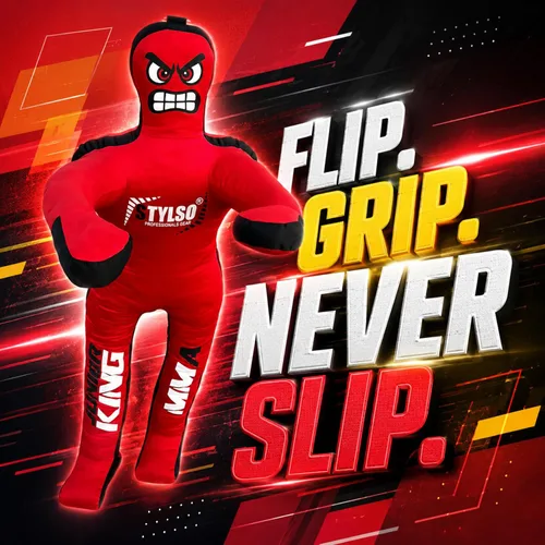 Miniatura 7 de Maniquí de lucha libre sin relleno para niños – Maniquí de agarre juvenil BJJ, MMA, Jiu Jitsu y compañero de entrenamiento de judo – Compañero