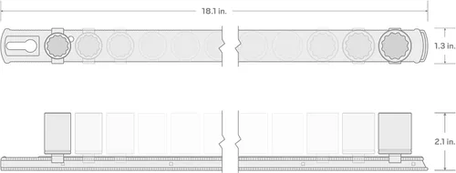 Miniatura 7 de TEKTON SHD92104 - Juego de llaves de vaso de 12 puntos poco profundas de 1/2 pulgada con riel, 15 piezas (0.394-0.945 in)
