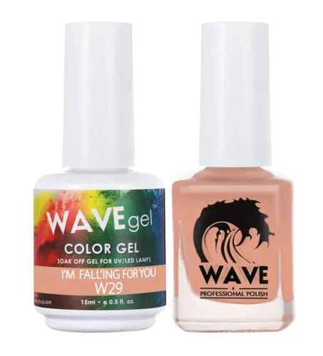 Miniatura 57 de WAVEGEL - Juego dúo de gel y esmalte de uñas a juego - Colección Simplicity - #P109 Blizzard I 0.5 onzas