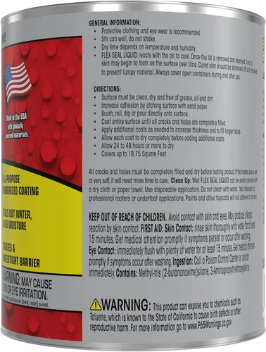 Miniatura 2 de Líquido de sellado Flex Seal grande, 16 oz, negro, LFSCLRR16