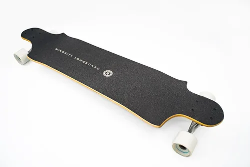Miniatura 3 de MINORITY Patineta Longboard de arce para pendientes plataforma de 40 pulgadas Hecha para andar