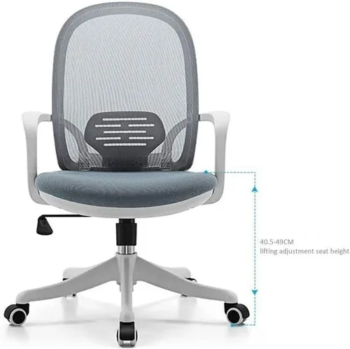 Miniatura 8 de Silla de oficina ergonómica cómoda multifuncional de tela completa de malla con diseño 2020 (D)