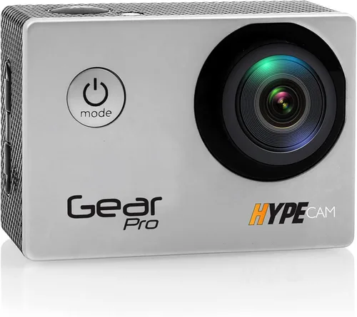 Progear GDV485SL.01 4K 30fps Ultra HD Cámara de acción deportiva impermeable con conectividad inalámbrica Wi-Fi a teléfono inteligente, funda