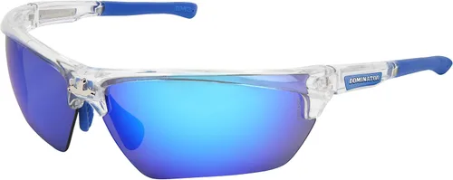 Miniatura 4 de MCR Safety Gafas DM1337B Dominator DM3 Lente de espejo negro con revestimiento UV, antivaho y resistente a los arañazos, 1 par