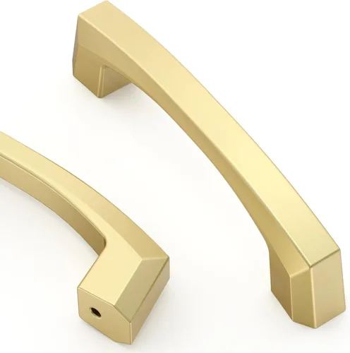 Miniatura 51 de Asidrama - Paquete de 2 manijas de gabinete de cocina de níquel satinado cepillado de 3 pulgadas (76 mm), tiradores de gabinete, herrajes