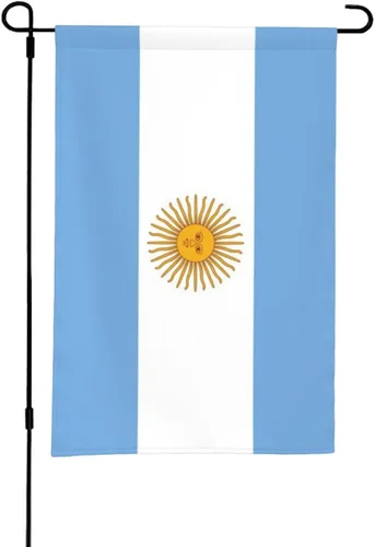 Miniatura 31 de Bonita bandera de jardín estadounidense de 12 x 18 pulgadas, banderas pequeñas de doble cara para decoración de interiores y exteriores