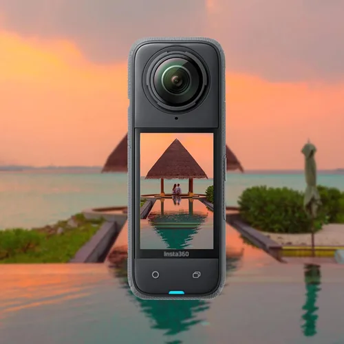 Miniatura 6 de PCTC Paquete de 2 protectores de pantalla Insta 360 X5/X4 para accesorios Insta360 X4 X 4 X5, vidrio templado antiarañazos 0.012 in dureza 9H