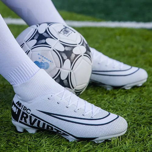 Miniatura 2 de Zquaus Tacos de fútbol para hombre zapatos de fútbol atléticos para caminar tacos Ag para entrenamiento al aire libre