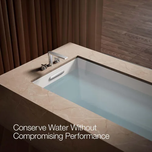 Miniatura 9 de Kohler 73081-3-CP Composed® Grifo de baño para montaje en cubierta con asas cruzadas, cromo pulido