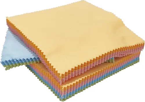 Miniatura 4 de 100pcs Paño de limpieza de microfibra para gafas lentes de cámara pantallas de computadora gafas