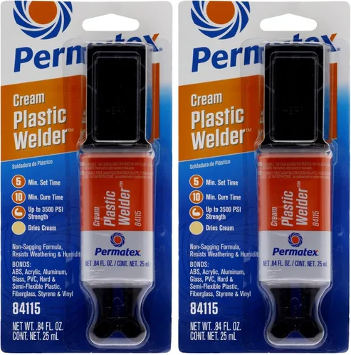 Miniatura 6 de Permatex 84115-12PK PermaPoxy soldadura de plástico de 5 minutos, 0.84 onzas, Negro