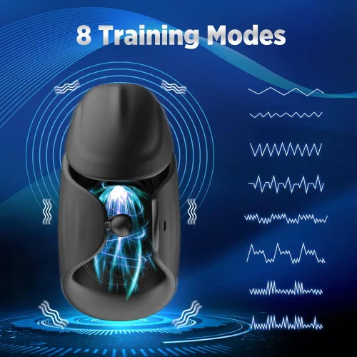 Miniatura 5 de Masturbador vibrador masculino ajustable, juguetes sexuales para hombres y adultos, 3 en 1, manos libres, juguete sexual para hombres, estimulador
