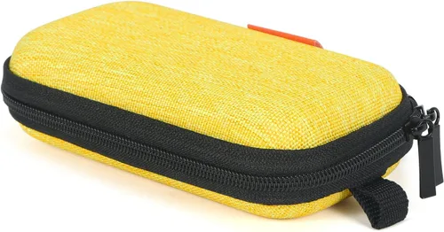 Miniatura 10 de Funda Rectangular Pequeña Rígida de EVA - Funda Portátil de Protección para Auriculares con Cremallera para Auriculares, Audífonos, Unidad Flash