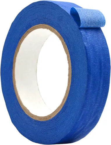 Miniatura 57 de WOD MTC5 Cinta de Enmascarar de Color, Negro, 1 pulgada x 60 yardas. Cinta Colorida para Maestros y Pintores para Arte y Manualidades Divertidas