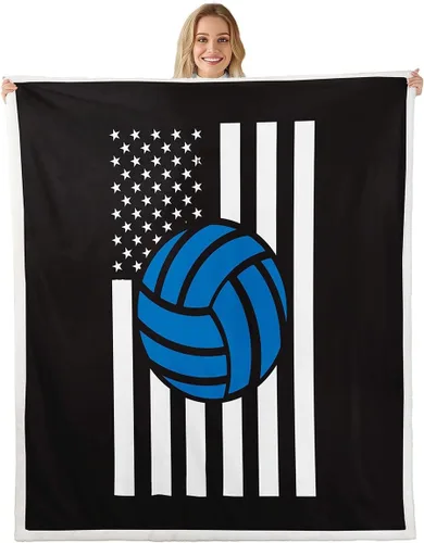 Miniatura 16 de Feelyou Football Throw Blanket Basketball Sports Soft Fleece Sherpa Cozy Fuzzy Plush Warm Soccer Ball Game Fuzzy Plush Throw Black Baseball Gaming