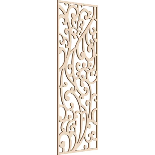 Miniatura 149 de Woodhaven - Paneles de pared decorativos de madera con calado, 9 3/8 pulgadas de ancho x 24 3/8 pulgadas de alto x 1/4 de alto, aliso