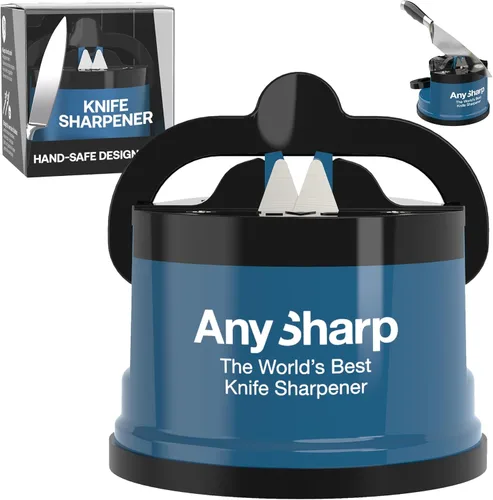 Miniatura 15 de AnySharp – EDITIONS – Afilador de cuchillos manos libres - Herramienta de afilado fácil de usar con base de succión PowerGrip y ángulo