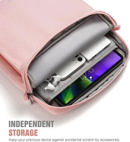 Miniatura 6 de TiMOVO - Funda para tablet de 9-11 pulgadas con correa para el hombro para iPad 11 pulgadas A16 2025, iPad 10.ª generación 10.9"/10.2", Galaxy Tab