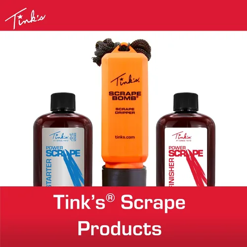 Miniatura 8 de TINK'S Power Scrape Starter Botella de 4 onzas líquidas Accesorios de caza, arrancador de raspado simulado para rasguños naturales