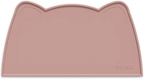 Miniatura 38 de OHMO - Tapete de silicona para comida para gatos, tapete de alimentación de mascotas para el piso, antideslizante e impermeable, bandeja para agua
