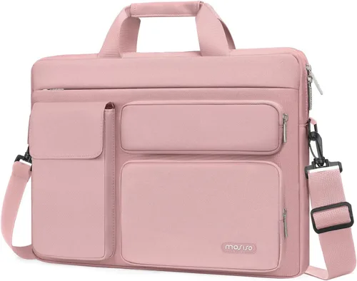 MOSISO Bolso de hombro para portátil de 15.6 pulgadas, 15-15.6 pulgadas Bolsa para computadora compatible con MacBook Pro de 16 pulgadas, HP, Dell,