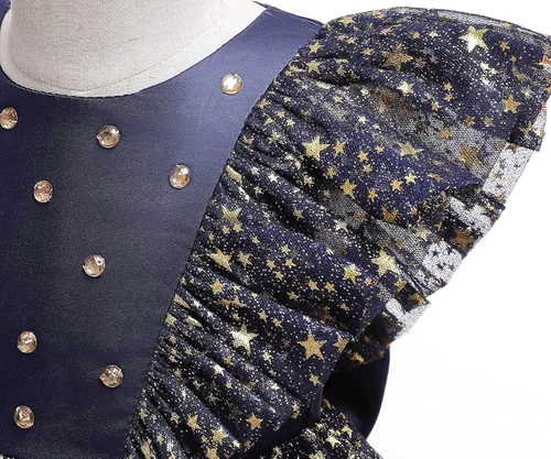 Miniatura 3 de Nileafes Vestido de princesa para niñas pequeñas, vestido de tutú de fiesta