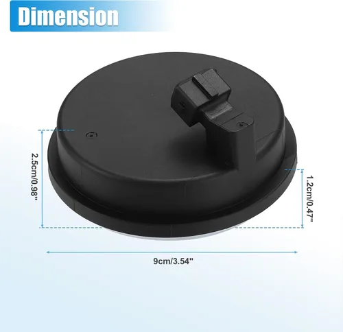 Miniatura 7 de X AUTOHAUX 2 unids Cojinete de cubo trasero ABS Sensor de velocidad para Hyundai Santa Fe para Hyundai Veracruz para Kia Sorento NO. 52750-2B100 2WD