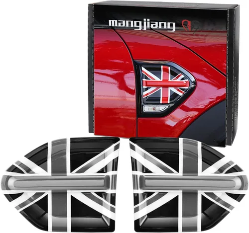 Miniatura 23 de Adhesivo decorativo para guardabarros de luz lateral de señal de giro para Mini Cooper 3ª generación F60 Countryman 2017 en adelante, accesorios