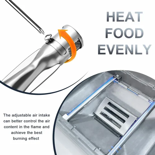Miniatura 3 de Utheer 69785 Quemador de parrilla de 18 pulgadas para Weber Spirit I y II 200 Series, Spirit E-210 E-220, Spirit S-210 S-220 parrillas de gas