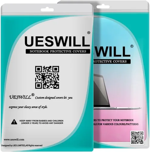 Miniatura 121 de UESWILL Funda de Carcasa Rígida Mate Compatible con MacBook Pro (Retina, 13 pulgadas, principios de 2015/2014/2013/finales de 2012), Modelo Negro