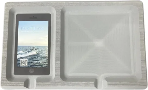 Miniatura 7 de SeaDek Tablero doble de 0.787 in para barco Teléfono celular de espuma y accesorios Dash de barco Parte trasera adhesiva Compartimentos