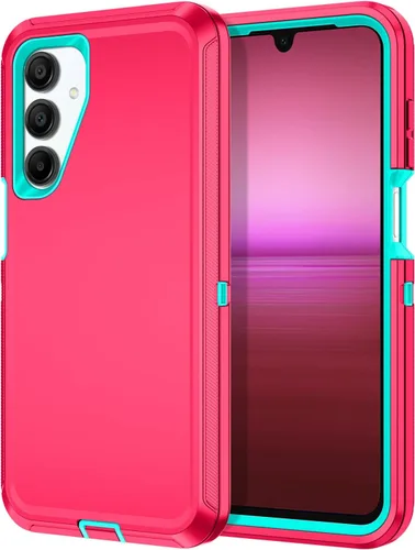 Miniatura 20 de I-HONVA Funda para Samsung Galaxy A52 5G a prueba de golpes, a prueba de polvo y caídas, 3 capas de protección de cuerpo completo