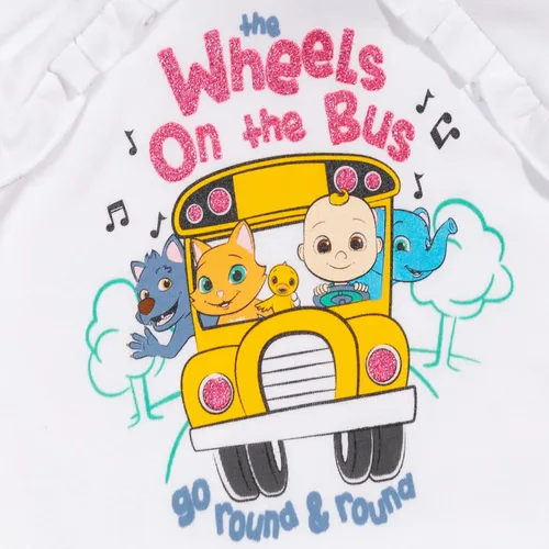 Miniatura 5 de CoComelon JJ - Conjunto de sudadera con capucha y pantalones de forro polar para niños pequeños