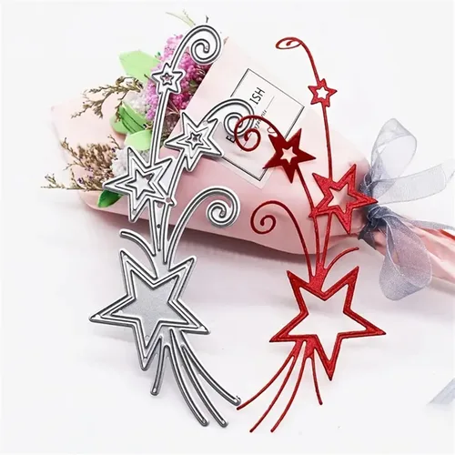 Miniatura 3 de Troqueles de álbum de recortes para hacer tarjetas, troqueles de corte de metal para Navidad, plantilla de perforación para manualidades de papel