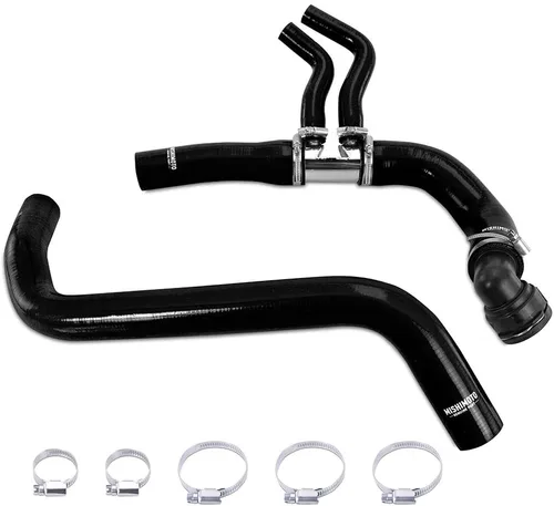 Mishimoto MMHOSE-F35T-11BK Kit de manguera de radiador de silicona, compatible con Ford F-150 2011-2014 3.5L EcoBoost, color negro