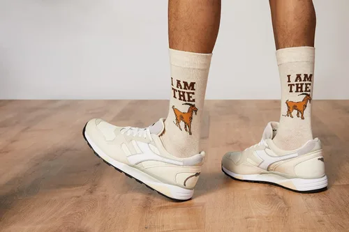 Miniatura 2 de K. Bell Socks Calcetines deportivos divertidos y al aire libre para hombre, 1 par, regalos novedosos y divertidos