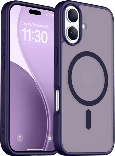 Miniatura 24 de Red2Fire Funda magnética para iPhone 13 Pro Max, protección completa mejorada de la cámara, compatible con MagSafe, funda protectora translúcida