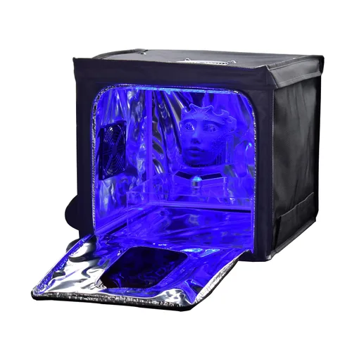 Caja de curado con luz UV Recinto de curado 400 (L) 380 (W) * 400 (H) mm Gabinete de curado grande 365-460nm Luz UV para curar LCD SLA DLP Modelo de
