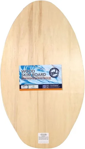 Miniatura 3 de Skimboards de madera de lujo de 35 a 41 pulgadas con almohadilla de agarre de tracción EVA para X-Grip Tabla desnatada de madera para niños y Surf