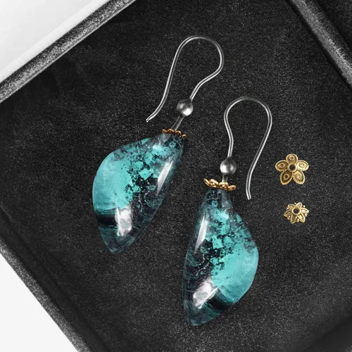 Miniatura 6 de FEBSNOW Alrededor de 160 cuentas espaciadoras, estilo Bali, mezcla de plata tibetana y oro antiguo para pulseras, collares, aretes, suministros